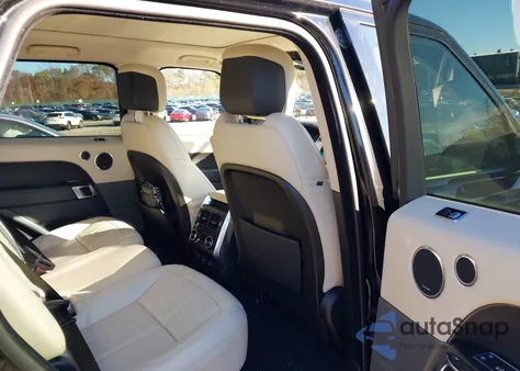 2019 Land Rover Range Rover Sport Hse из США, поврежденный, VIN SALWR2RV2KA835503